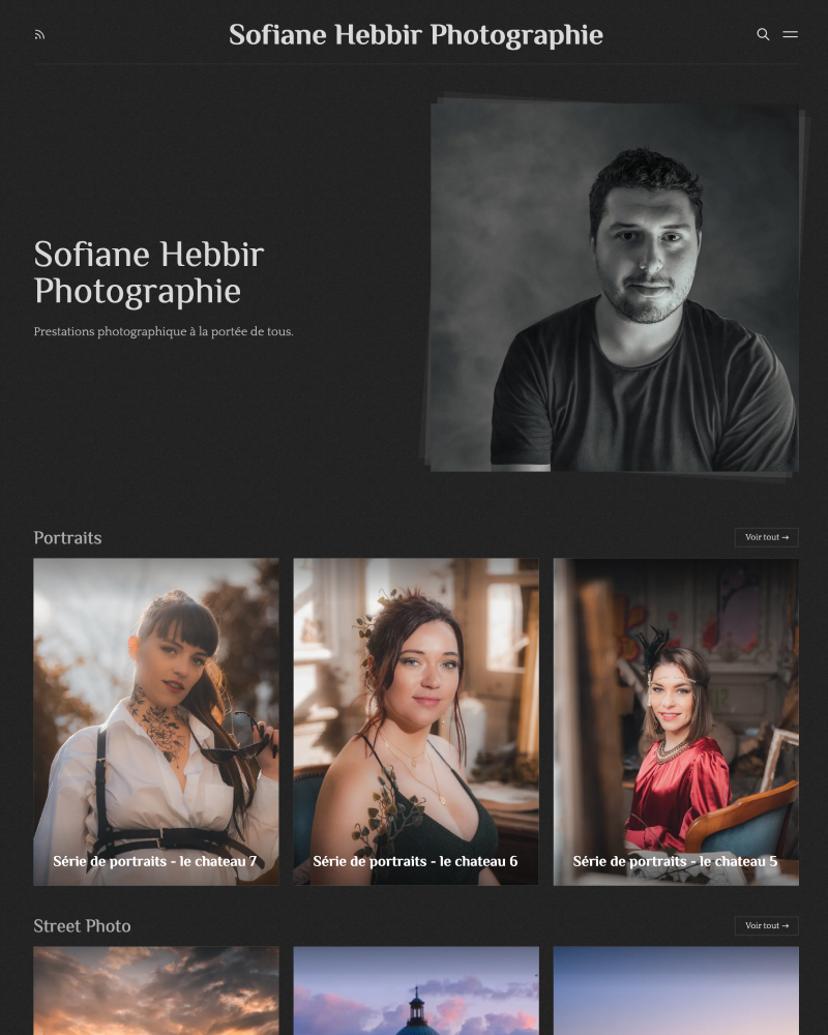 Sofiane Hebbir Photographie - Bokeh Theme