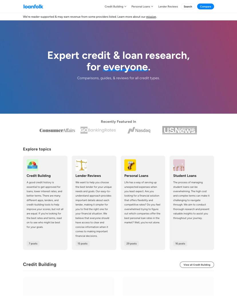 Loanfolk - Curie Theme