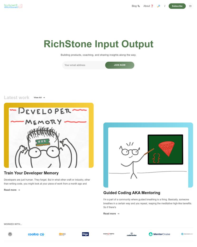 RichStone Input Output - Fumio Theme