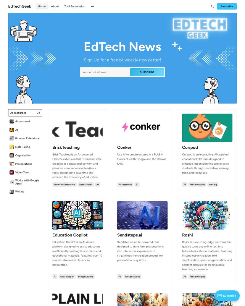 EdTechGeek - Rinne Theme